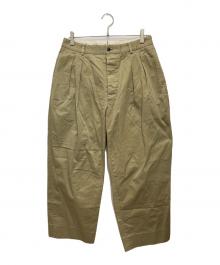 NEAT（ニート）の古着「2タックチノパン」｜ベージュ