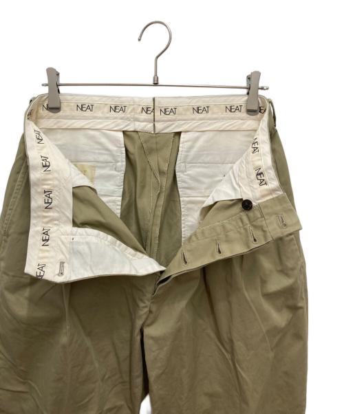NEAT（ニート）NEAT (ニート) 2タックチノパン ベージュ サイズ:46の古着・服飾アイテム