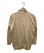 OLDE HOMESTEADERオールド ホームステッダー）の古着「モックネックカットソー」｜ベージュ