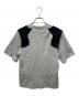 BALENCIAGA (バレンシアガ) デザインプリントTシャツ グレー サイズ:XS：6000円