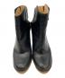 MM6 Maison Margiela (エムエムシックスメゾンマルジェラ) レザーアンクルブーツ ブラック サイズ:36：5000円