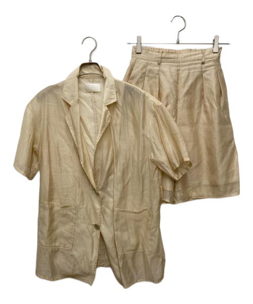 Ameri（アメリ）Ameri (アメリ) セットアップジャケット ベージュ サイズ:Sの古着・服飾アイテム