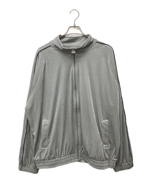 PROCLUB（プロクラブ）PROCLUB (プロクラブ) ベロアトラックジャケット シルバー サイズ:2Xの古着・服飾アイテム