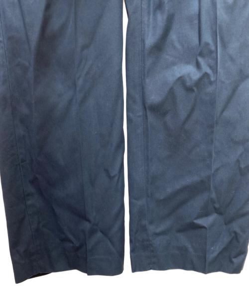 DRIES VAN NOTEN（ドリスヴァンノッテン）DRIES VAN NOTEN (ドリスヴァンノッテン) イージーパンツ ネイビー サイズ:46の古着・服飾アイテム