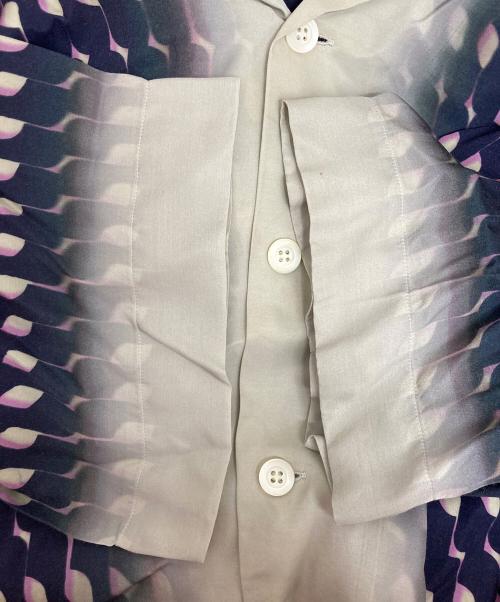 DRIES VAN NOTEN（ドリスヴァンノッテン）DRIES VAN NOTEN (ドリスヴァンノッテン) NAVY CASSI PRINT SHIRT ネイビー サイズ:Sの古着・服飾アイテム