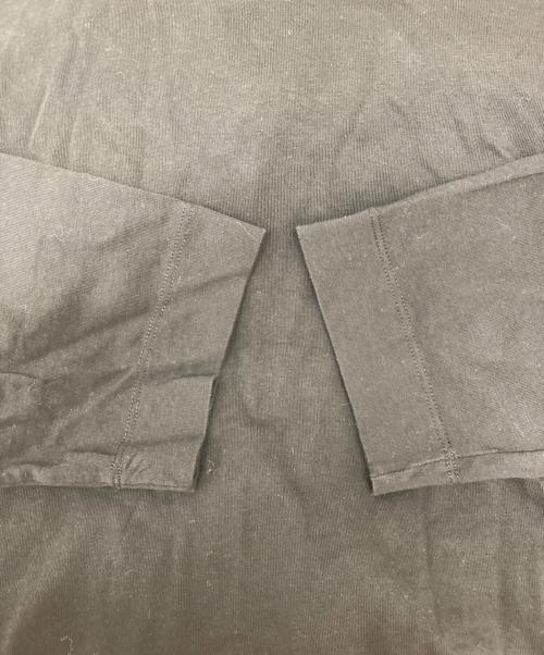 DRIES VAN NOTEN（ドリスヴァンノッテン）DRIES VAN NOTEN (ドリスヴァンノッテン) HEGLANDオーバーサイズロングスリーブTシャツ ブラック サイズ:Freeの古着・服飾アイテム