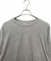 DRIES VAN NOTEN (ドリスヴァンノッテン) HEGLANDオーバーサイズロングスリーブTシャツ グレー サイズ:S：8000円