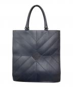 BOTTEGA VENETAボッテガベネタ）の古着「レザートートバッグ」｜ネイビー
