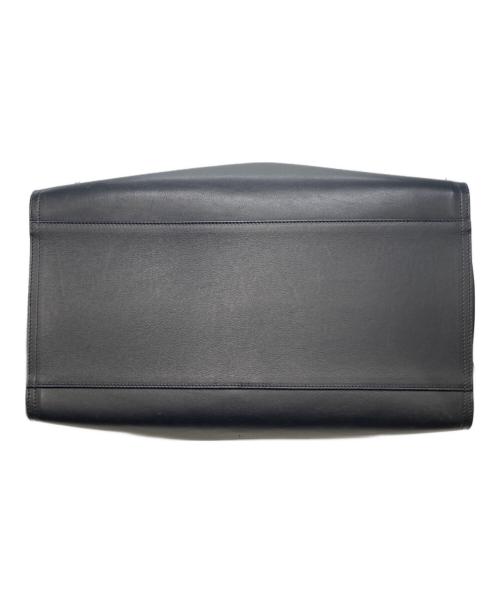 BOTTEGA VENETA（ボッテガベネタ）BOTTEGA VENETA (ボッテガベネタ) イントレチャートハンドル トートバッグ ネイビーの古着・服飾アイテム