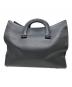 BOTTEGA VENETA (ボッテガベネタ) イントレチャートハンドル トートバッグ ネイビー：70000円