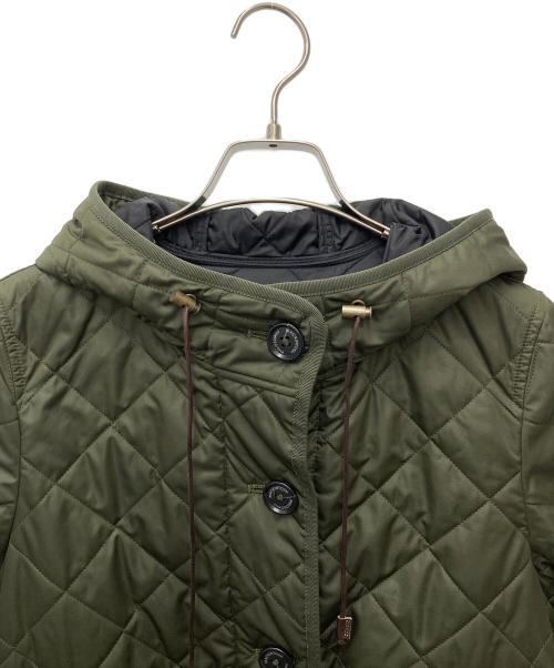 MACKINTOSH PHILOSOPHY（マッキントッシュ フィロソフィー）MACKINTOSH PHILOSOPHY (マッキントッシュ フィロソフィー) キルティングコート グリーン サイズ:38の古着・服飾アイテム