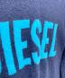 中古・古着 DIESEL (ディーゼル) K-CREWNECK-OUT クルーネックニット ネイビー サイズ:M：6000円
