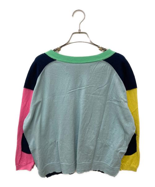 Zhor&Nema（ゾー&ネマ）Zhor&Nema (ゾー&ネマ) Vネックニット ネイビー サイズ:Mの古着・服飾アイテム