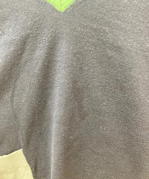 Zhor&Nema（ゾー&ネマ）Zhor&Nema (ゾー&ネマ) Vネックニット ネイビー サイズ:Mの古着・服飾アイテム