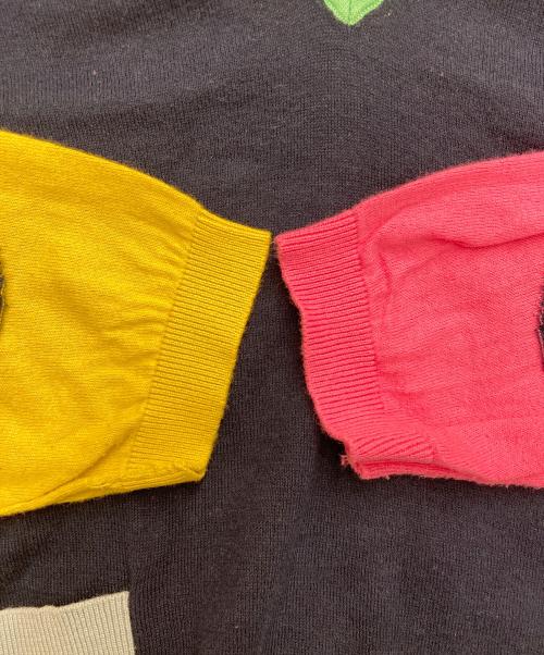Zhor&Nema（ゾー&ネマ）Zhor&Nema (ゾー&ネマ) Vネックニット ネイビー サイズ:Mの古着・服飾アイテム