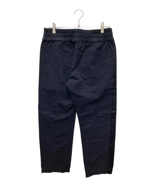 DRIES VAN NOTEN（ドリスヴァンノッテン）DRIES VAN NOTEN (ドリスヴァンノッテン) サイドラインイージーパンツ ネイビー サイズ:48の古着・服飾アイテム