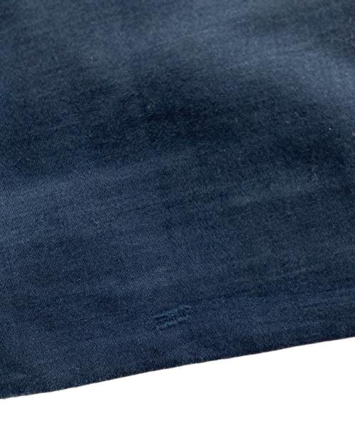DRIES VAN NOTEN（ドリスヴァンノッテン）DRIES VAN NOTEN (ドリスヴァンノッテン) コットンリネンラップパンツ ネイビー サイズ:48の古着・服飾アイテム