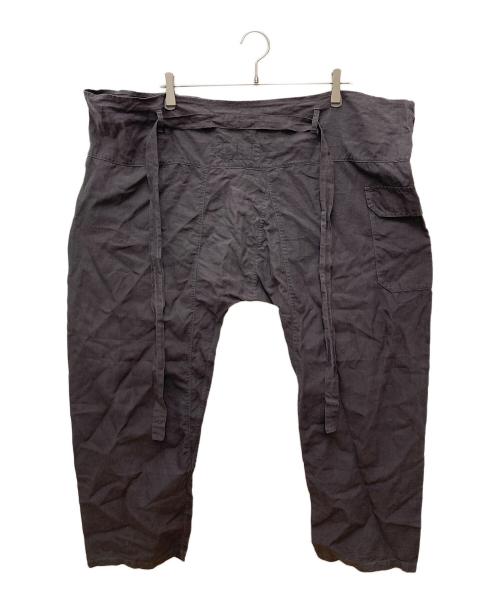 ARTS&SCIENCE（アーツアンドサイエンス）ARTS&SCIENCE (アーツアンドサイエンス) リネンパンツ グレー サイズ:3の古着・服飾アイテム