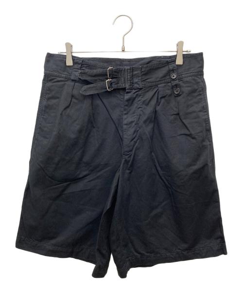DRIES VAN NOTEN（ドリスヴァンノッテン）DRIES VAN NOTEN (ドリスヴァンノッテン) グルカショーツ ブラック サイズ:46の古着・服飾アイテム