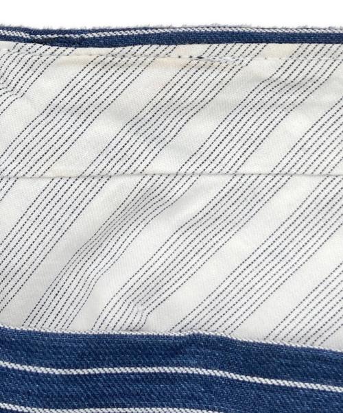 BROOKS BROTHERS（ブルックスブラザーズ）BROOKS BROTHERS (ブルックスブラザーズ) ストライプリネンパンツ ネイビー サイズ:BB2の古着・服飾アイテム