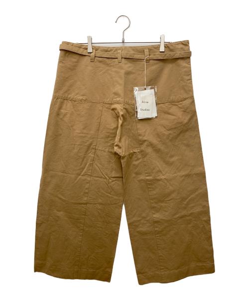 Acne studios（アクネ ストゥディオズ）Acne studios (アクネ ストゥディオズ) トラウザーパンツ ベージュ サイズ:46の古着・服飾アイテム
