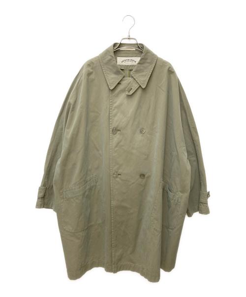 ARTS&SCIENCE（アーツアンドサイエンス）ARTS&SCIENCE (アーツアンドサイエンス) ダブルブレストトレンチコート グリーン サイズ:3の古着・服飾アイテム