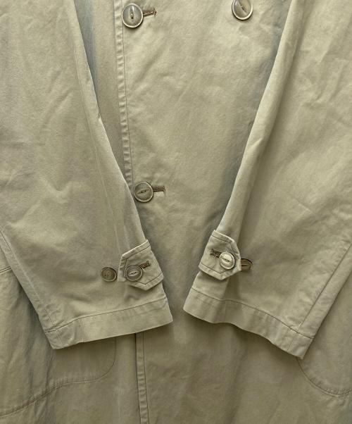 ARTS&SCIENCE（アーツアンドサイエンス）ARTS&SCIENCE (アーツアンドサイエンス) ダブルブレストトレンチコート グリーン サイズ:3の古着・服飾アイテム