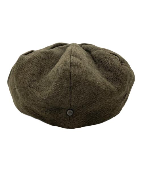 forme d'expression（フォルム デ エクスプレッション）forme d'expression (フォルム デ エクスプレッション) Baker Hat オリーブの古着・服飾アイテム