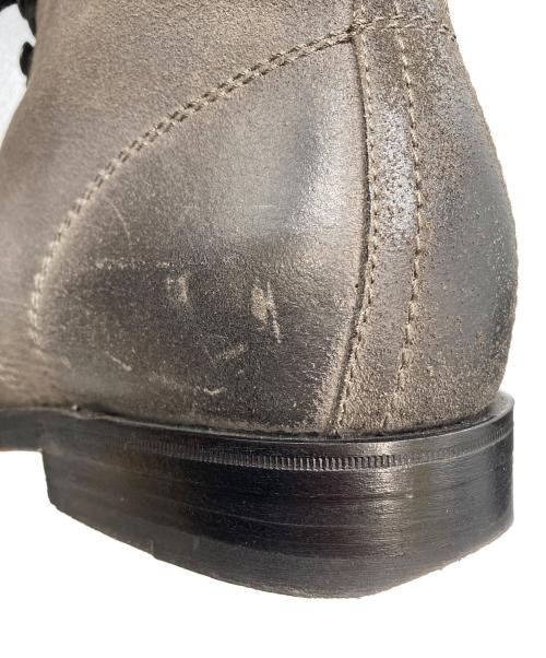 BOTTEGA VENETA（ボッテガベネタ）BOTTEGA VENETA (ボッテガベネタ) レースアップブーツ グレー サイズ:42の古着・服飾アイテム