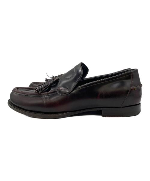 BOTTEGA VENETA（ボッテガベネタ）BOTTEGA VENETA (ボッテガベネタ) タッセルローファー ブラウン サイズ:41 1/2の古着・服飾アイテム