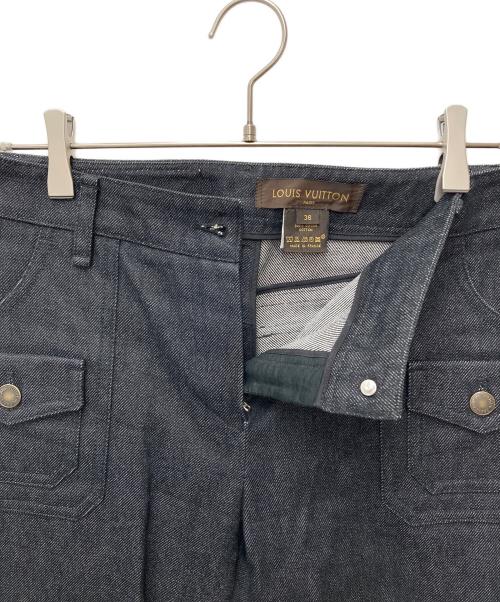 LOUIS VUITTON（ルイ ヴィトン）LOUIS VUITTON (ルイ ヴィトン) セーラーポケットデニムパンツ インディゴ サイズ:38の古着・服飾アイテム