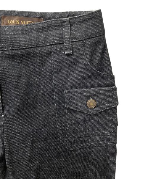 LOUIS VUITTON（ルイ ヴィトン）LOUIS VUITTON (ルイ ヴィトン) セーラーポケットデニムパンツ インディゴ サイズ:38の古着・服飾アイテム