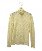 STEFAN COOKEステファンクック）の古着「ハイネックカットソー」｜イエロー