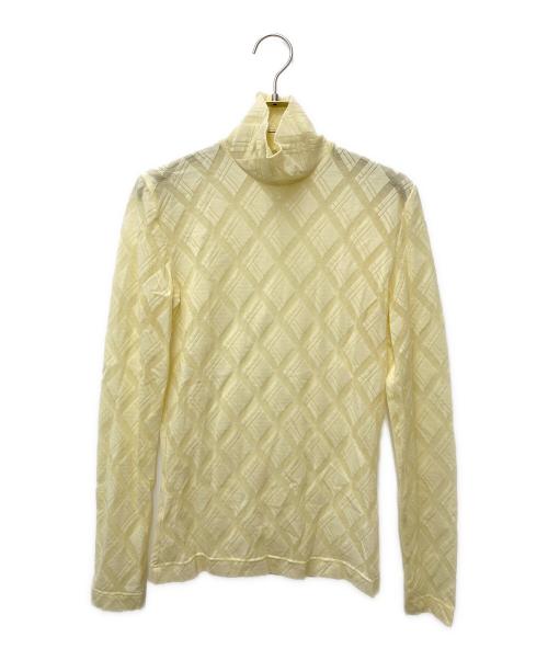 STEFAN COOKE（ステファンクック）STEFAN COOKE (ステファンクック) ハイネックカットソー イエロー サイズ:Sの古着・服飾アイテム