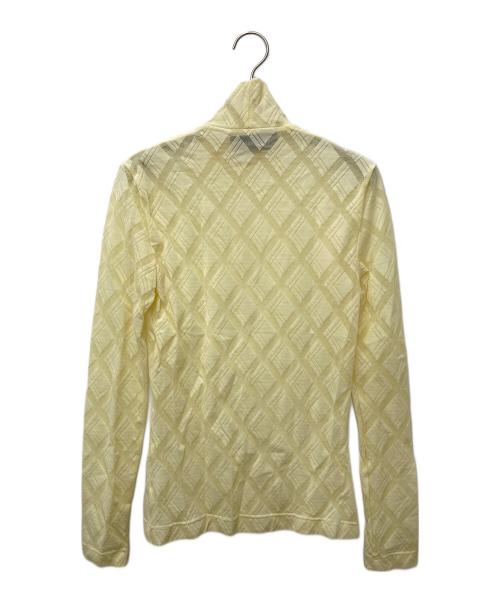STEFAN COOKE（ステファンクック）STEFAN COOKE (ステファンクック) ハイネックカットソー イエロー サイズ:Sの古着・服飾アイテム