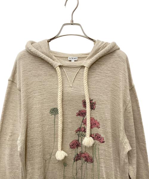 LOEWE（ロエベ）LOEWE (ロエベ) リネンパーカーワンピース ベージュ サイズ:Mの古着・服飾アイテム