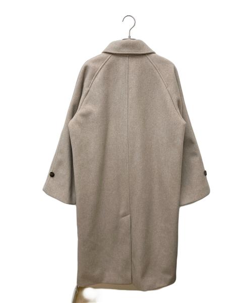 FREAK'S STORE（フリークスストア）FREAK'S STORE (フリークスストア) ビーバーロングコート/ステンカラーコート ベージュ サイズ:Ｆ 未使用品の古着・服飾アイテム