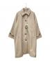FREAK'S STORE（フリークスストア）の古着「ビーバーロングコート/ステンカラーコート」｜ベージュ