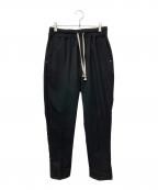 askyurselfアスクユアセルフ）の古着「Split Lounge Trousers」｜ブラック