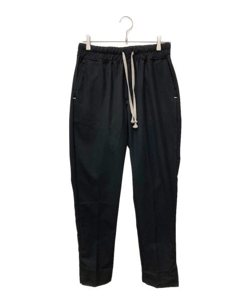 askyurself（アスクユアセルフ）askyurself (アスクユアセルフ) Split Lounge Trousers ブラック サイズ:Sの古着・服飾アイテム