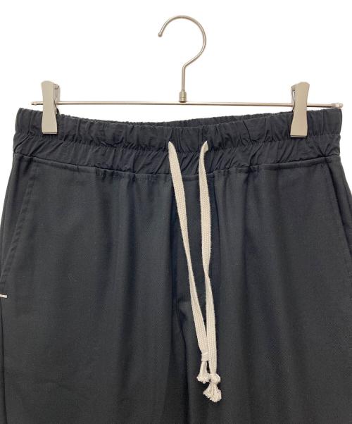 askyurself（アスクユアセルフ）askyurself (アスクユアセルフ) Split Lounge Trousers ブラック サイズ:Sの古着・服飾アイテム