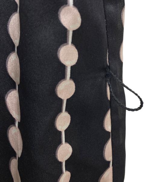 Kate Spade（ケイトスペード）Kate Spade (ケイトスペード) シルクワンピース ブラックの古着・服飾アイテム