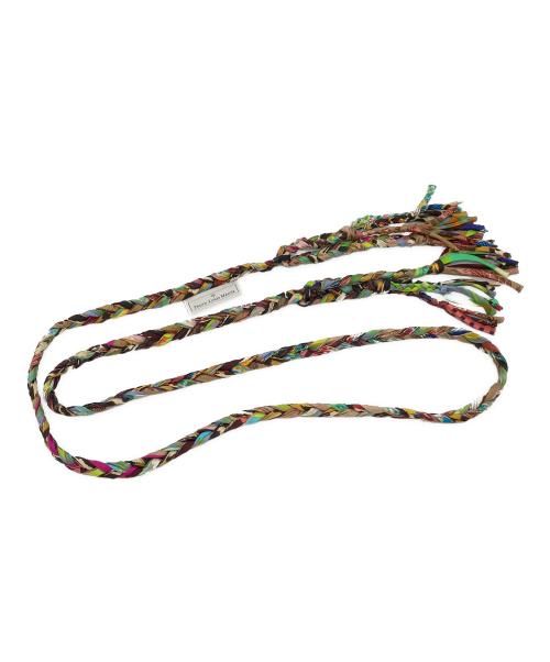 pierre-louis mascia（ピエールルイマシア）pierre-louis mascia (ピエールルイマシア) ベルト マルチカラーの古着・服飾アイテム