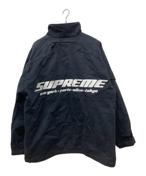 SUPREME（シュプリーム）SUPREME (シュプリーム) Brushed Twill Zip Jacket ブラック サイズ:XLの古着・服飾アイテム