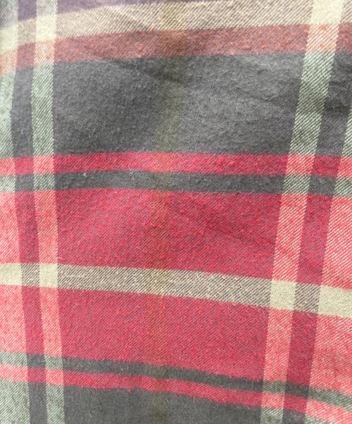POLO RALPH LAUREN（ポロ・ラルフローレン）POLO RALPH LAUREN (ポロ・ラルフローレン) チェックネルシャツワンピース グリーン×レッド サイズ:2の古着・服飾アイテム