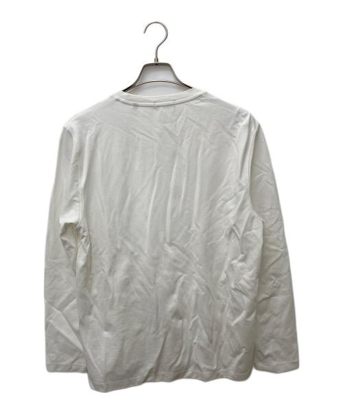 theory（セオリー）theory (セオリー) Relay Jersey Ryder Tee Longsleeve A ホワイト サイズ:Lの古着・服飾アイテム