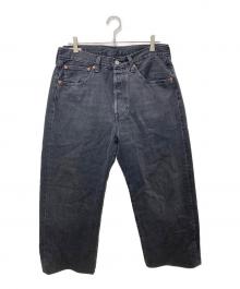 LEVI'S PReMIUM（リーバイス プレミアム）の古着「501LOOSE デニムパンツ」｜ブラック