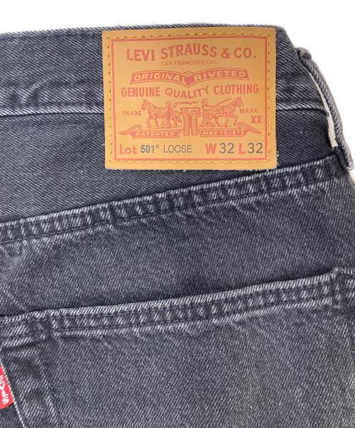 LEVI'S PReMIUM（リーバイス プレミアム）LEVI'S PReMIUM (リーバイス プレミアム) 501LOOSE デニムパンツ ブラック サイズ:SIZE 81cm (W32)の古着・服飾アイテム