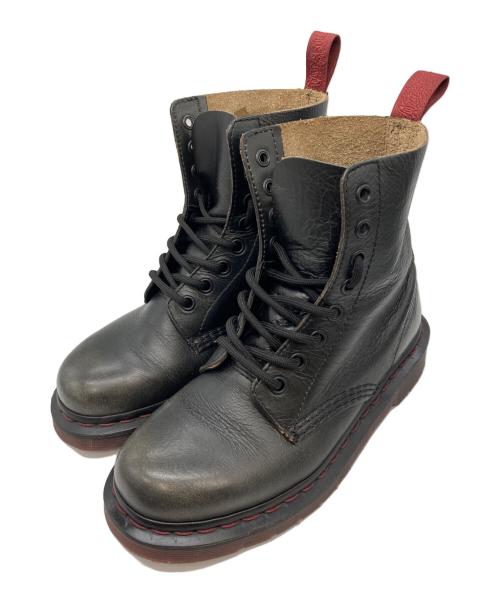Dr.Martens（ドクターマーチン）Dr.Martens (ドクターマーチン) 8ホールブーツ　AW004 GV09P ブラック サイズ:UK3の古着・服飾アイテム
