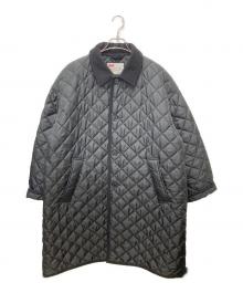 Traditional Weatherwear（トラディショナルウェザーウェア）の古着「BEAMS別注キルティングコート」｜ブラック
